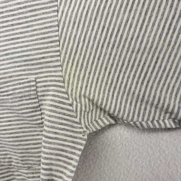 Vintage Towncraft Shirt men's large Gray White Single Stitch Oversized Boxy 90s - Picture 7 of 13